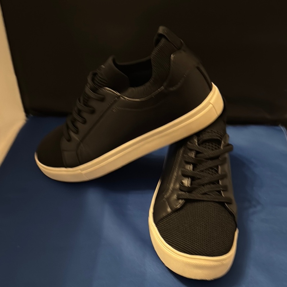 Deer Stags Black Sneakers Classic Design Versatile size‎ 1.5